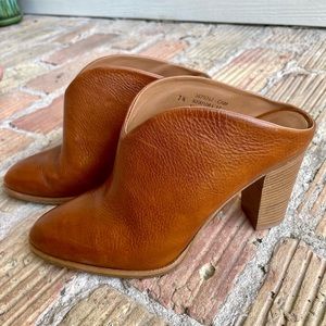 Frye “Made in Italy” Leather Mules